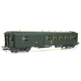 Voiture métallisée Ex-PLM B4D SNCF - ép. IV - HO 1/87 - REE VB-419