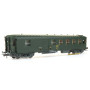 Voiture métallisée Ex-PLM B4D SNCF - ép. IV - HO 1/87 - REE VB-419