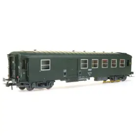 Voiture métallisée Ex-PLM B4D SNCF - ép. IV - HO 1/87 - REE VB-420