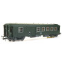 Voiture métallisée Ex-PLM B4D SNCF - ép. IV - HO 1/87 - REE VB-420