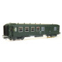 Voiture métallisée Ex-PLM B4D SNCF - ép. IV - HO 1/87 - REE VB-420