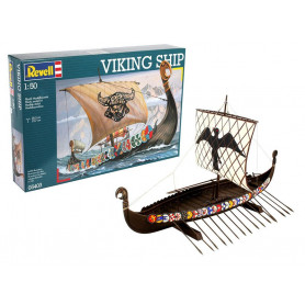 Bateau Viking Kit complet - échelle 1/50 - REVELL 65403
