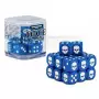 Cube de dés bleu
