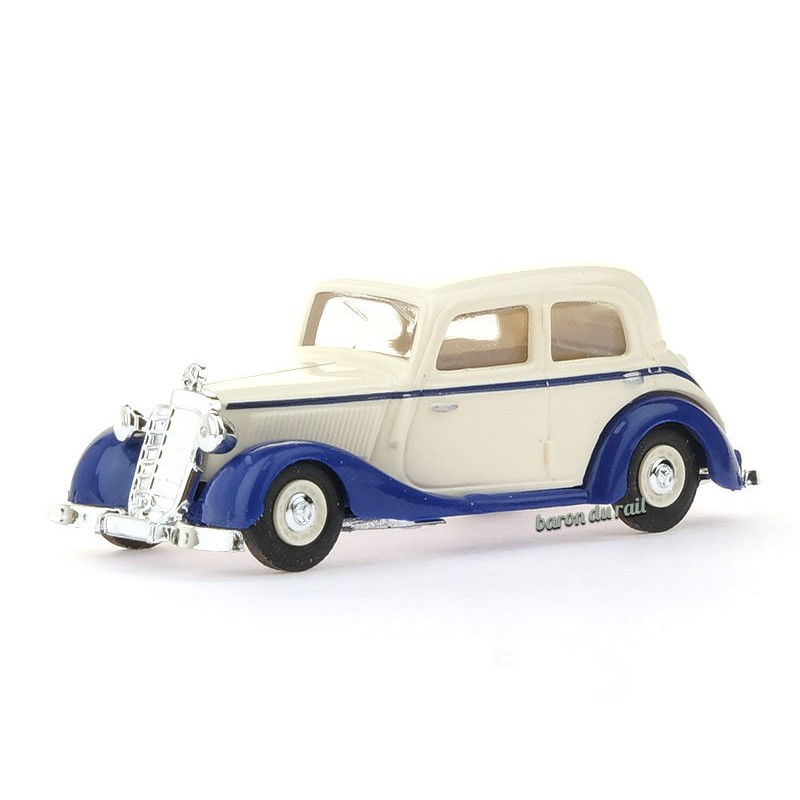 Mercedes 170V limousine crème/bleu - HO 1:87 - BUSCH 41442