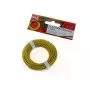 Câble plat, bicolore marron / jaune 5 mètres section 0,14 mm² - BUSCH 1780