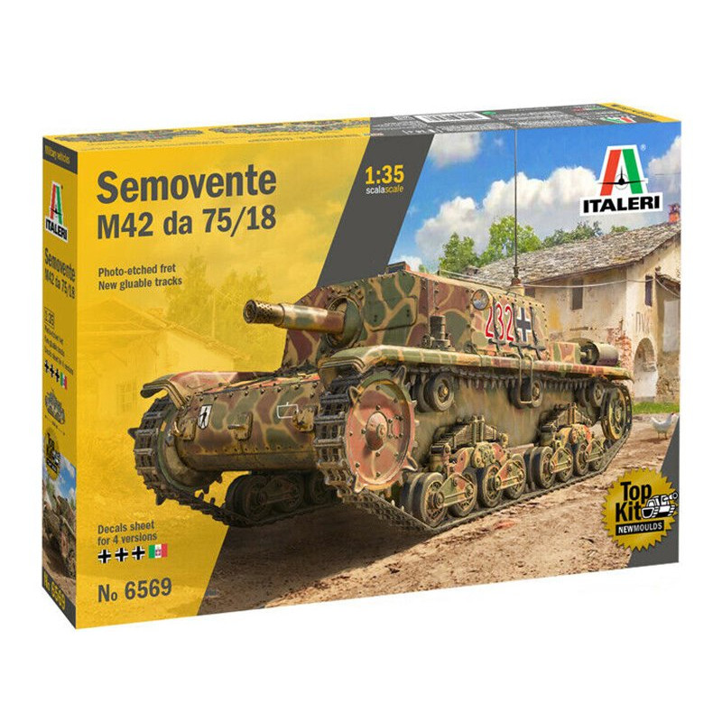 Semovente M42 Da 75/18 - 1/35 - ITALERI 6569