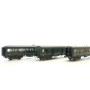 Set 3 voitures Express Nord B11, B11, B4D SNCF - Epoque IIId - HO - 40327 LS Models