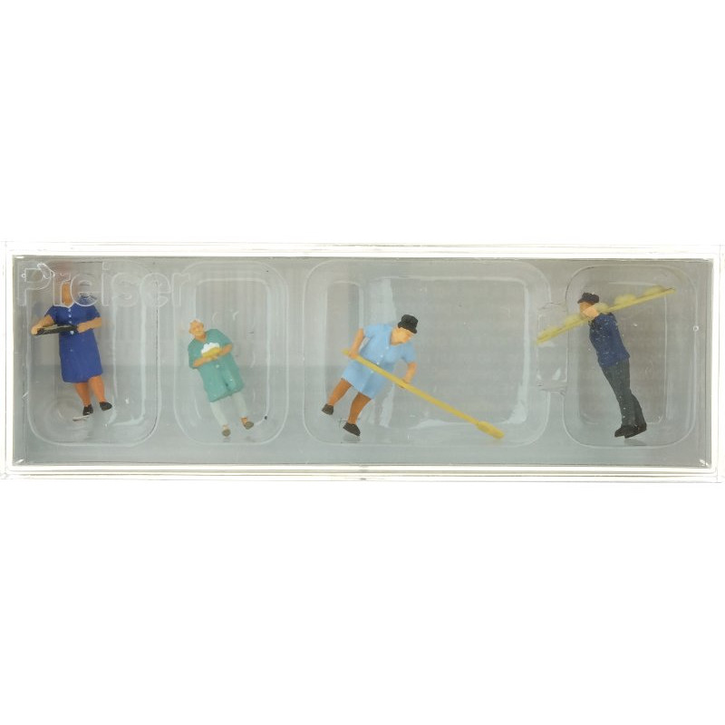 A la boulangerie - HO 1/87 - PREISER 10712