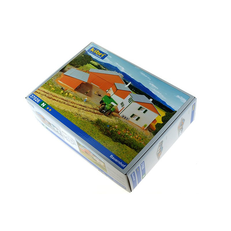 Bâtiment Miniature KIBRI 37804 - Entrepôt Avec Quai - Échelle N 1/160 - Neuf