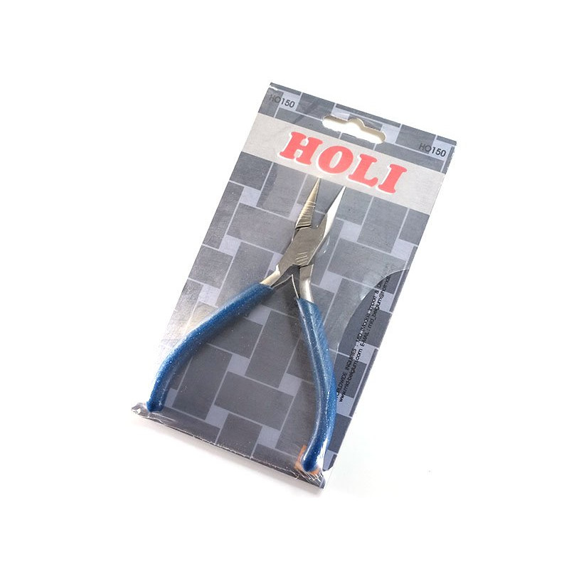 Pince de précision bouts pointus, mâchoires plates - HOLI HO150