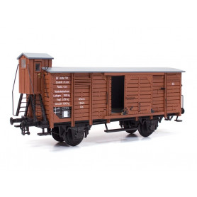 Maquette wagon - bois et métal - 1/32 - OCCRE 56002