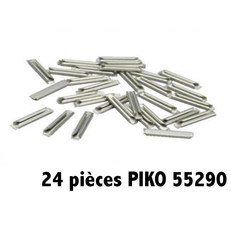 Piko 55290 - 24 éclisses métal pour Voie A PIKO - HO