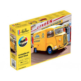 CITROEN HY 57/64 Service Citroën Kit complet - échelle 1/24 - HELLER 56744