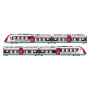 AGC 4 caisses Transilien livrée Carmillon - SNCF - ép VI - analogique - HO 1/87 - LS Models 10066