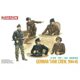 Equipage de char allemand 1944 - échelle 1/35 - DRAGON 6014