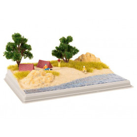 Mini diorama plage - HO 1/87 - FALLER 180050