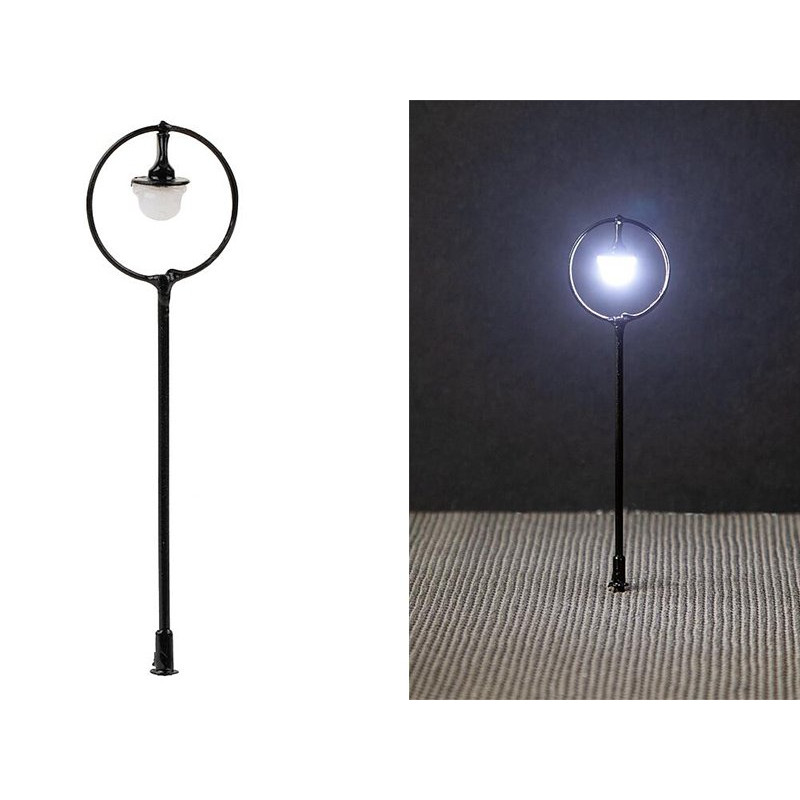 Lampadaire de parc à LED - HO 1/87 - FALLER 180205