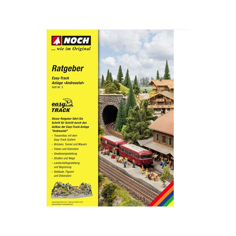 Guide Easy-Track "Andreastal", anglais, 120 pages - NOCH 71903