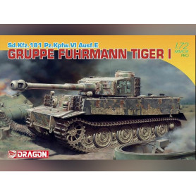 Tiger I Gruppe Fehrmann - échelle 1/72 - DRAGON 7368