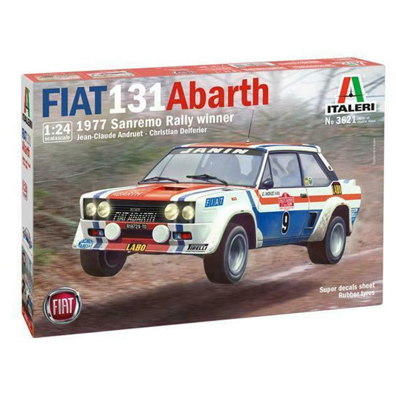 FIAT Abarth 131 San Remo 1977 - échelle 1/24 - ITALERI 3621