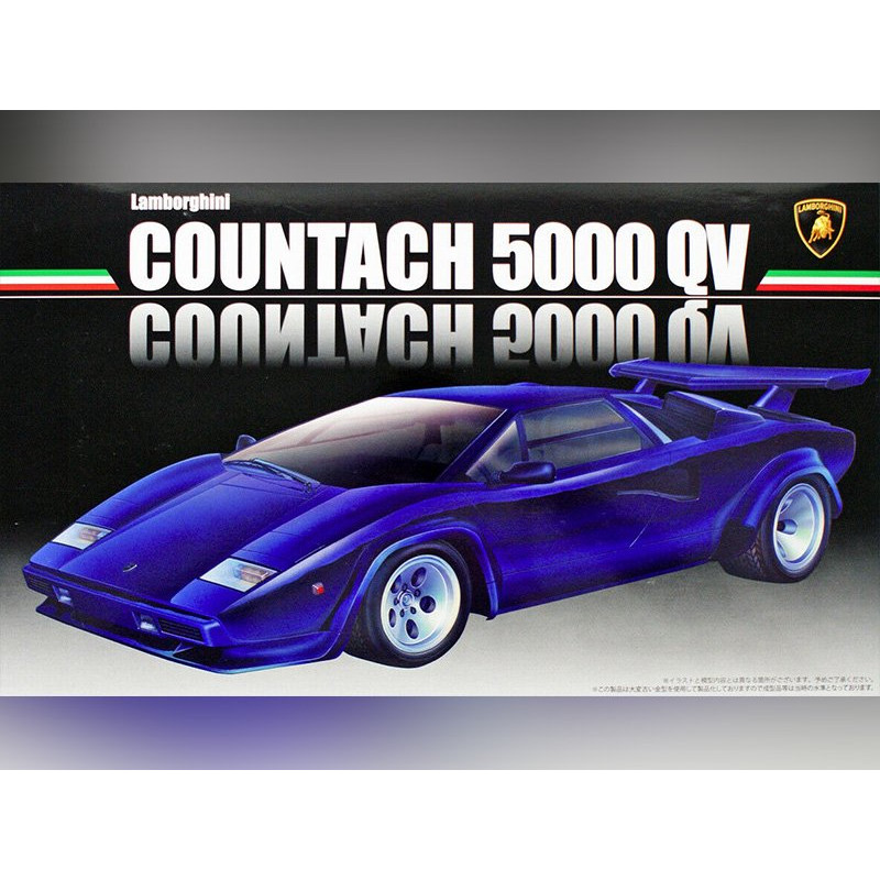 Lamborghini Countach 5000 QV - 1/24 - FUJIMI 126555