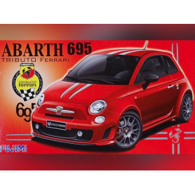 Fiat ABARTH 695 hommage Ferrari - 1/24 - FUJIMI 123844