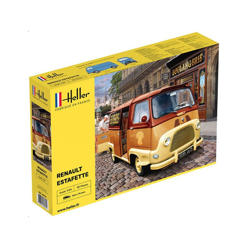Renault Estafette - échelle 1/24 - HELLER 80743