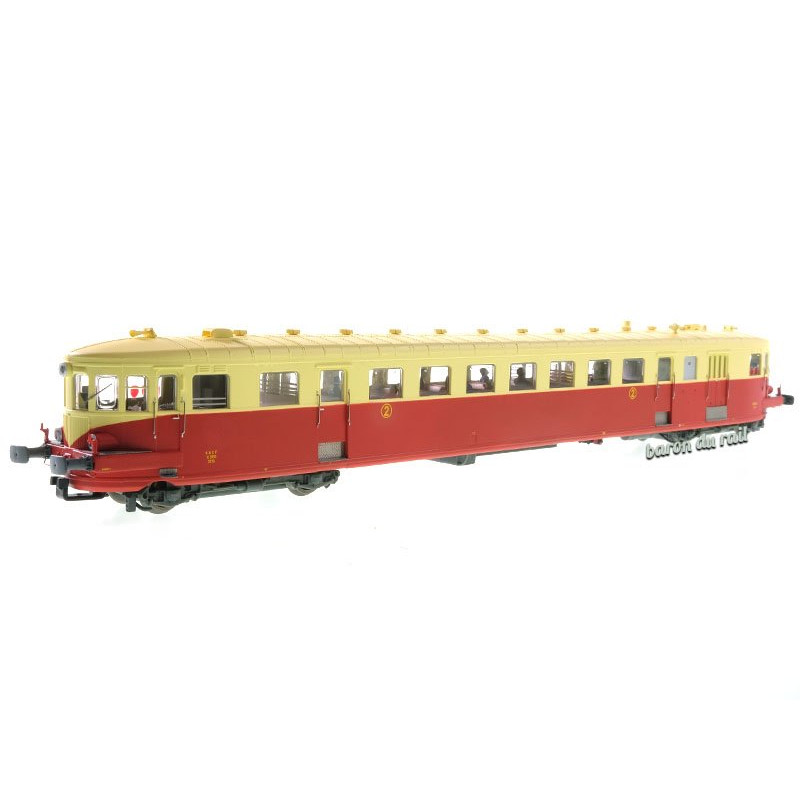 Autorail X 3710 - Metz-Sablon SNCF , ép III - analogique - HO 1/87 - MISTRAL 21-05-S009