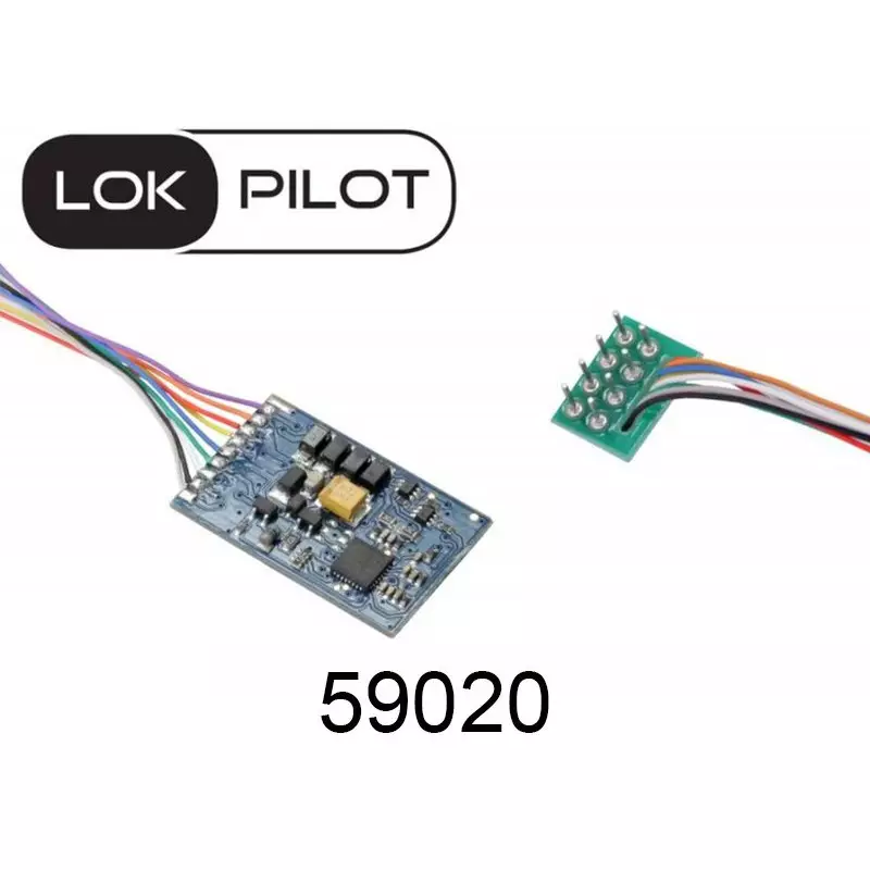 LokPilot V5 NEM 652 DCC Basic - HO 1/87 - ESU 59020