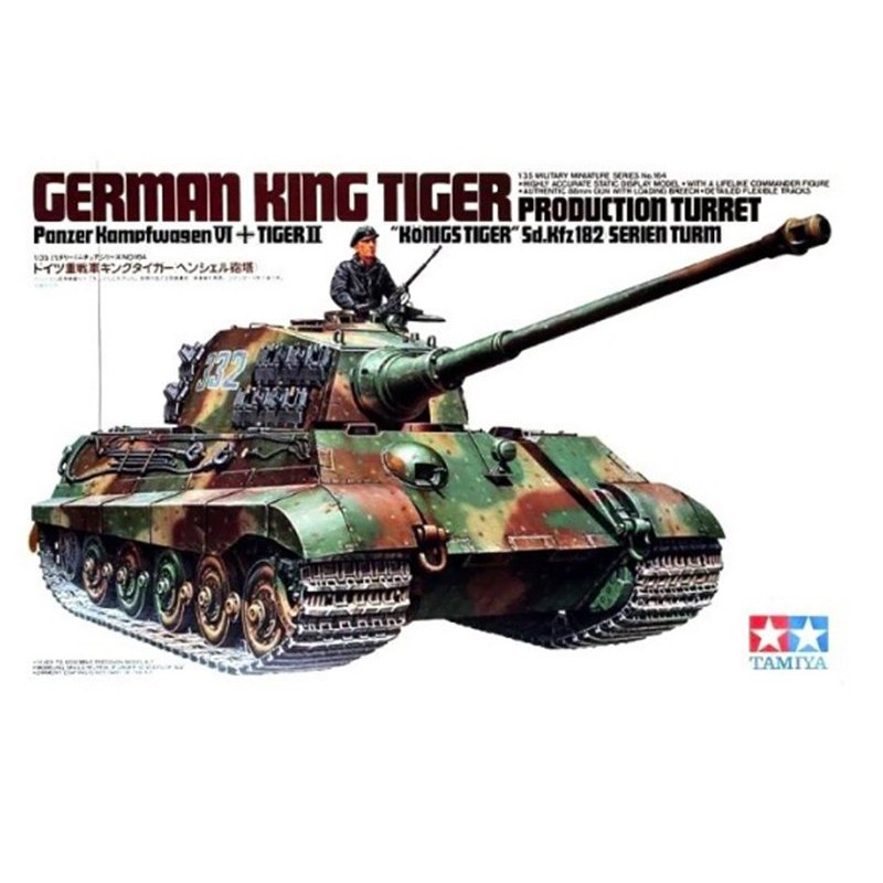 King Tiger tourelle Henschel - WWII - échelle 1/35 - Tamiya 35164