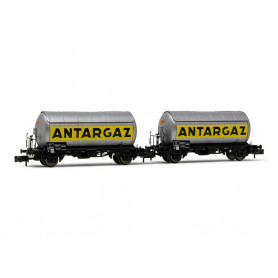 Set 2x wagons citerne Antargaz ép III SNCF - N 1/160 - ARNOLD HN6478