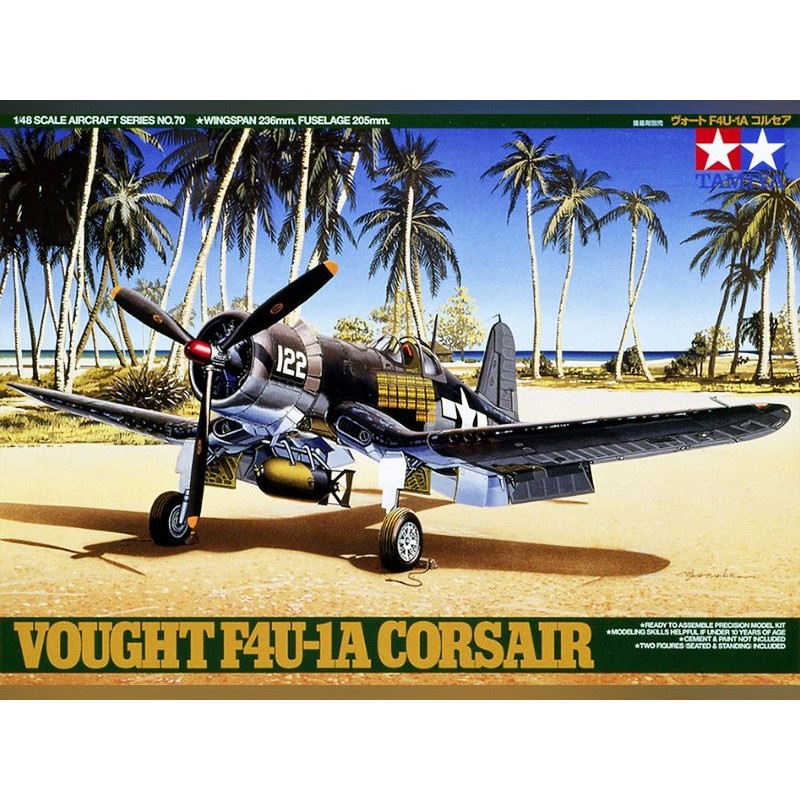 Corsair F4U-1A - 1/48 - Tamiya 61070