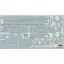 Stickers Zimmerit King Tiger H - 1/35 - Tamiya 12648