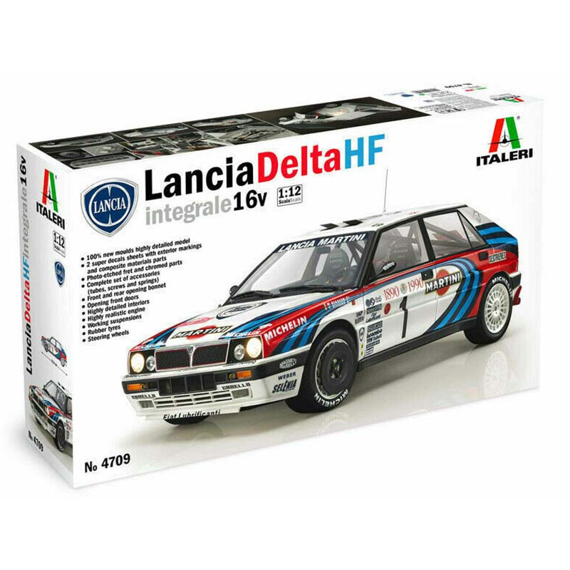 Lancia Delta HF Integrale - échelle 1/12 - ITALERI 4709