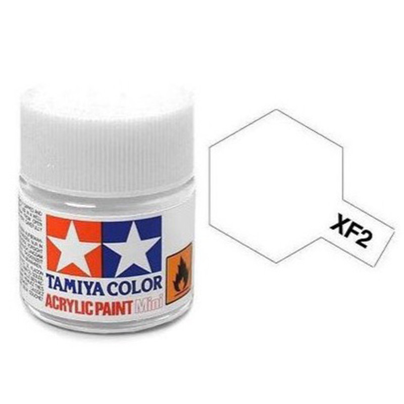 Tamiya XF-2 - blanc mat - pot acrylique 10 ml