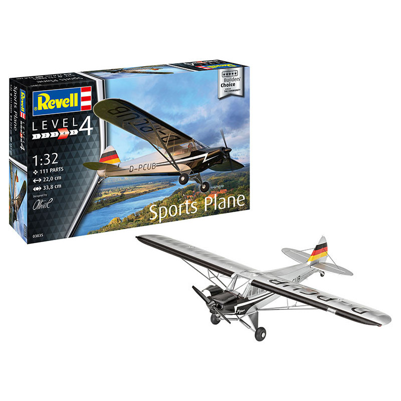 Maquette Avion de sport Le choix du constructeur - échelle 1/32 - REVELL  03835