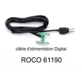 Connecteur d'alimentation digital voie Geoline HO - ROCO 61190