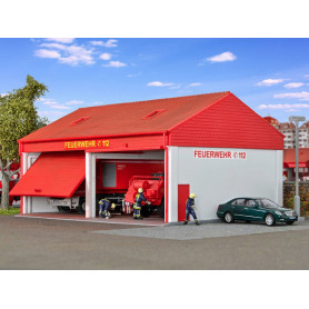 Petit garage des pompiers - HO 1/87 - Kibri 38542