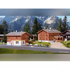 2x chalets de montagne - N 1/160 - KIBRI 37030