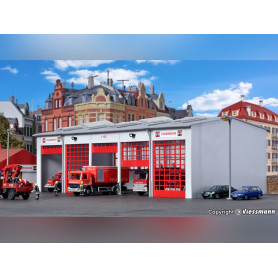 Caserne de pompiers moderne - HO 1/87 - Kibri 39219