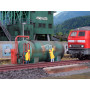 Station de carburant diesel - HO 1/87 - Kibri 39932