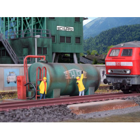 Station de carburant diesel - HO 1/87 - Kibri 39932