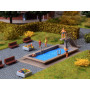 Piscine individuelle avec plongeoir - échelle N 1/160 - VOLLMER 47668