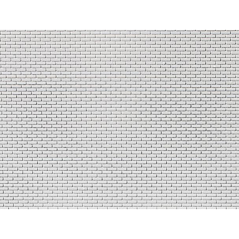 Plaque de décor brique 319 x 200 x 2 mm - HO 1/87 - FALLER 180735