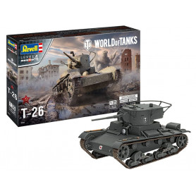 T-26 World of Tanks - échelle 1/35 - REVELL 03505