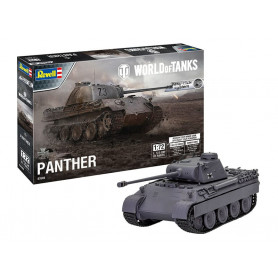 Panther Ausf. D World of Tanks System Easy Click - échelle 1/72 - REVELL 03509