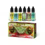 Set de 6x couleurs acryliques caméléon SET 2 - Green Stuff World 9341