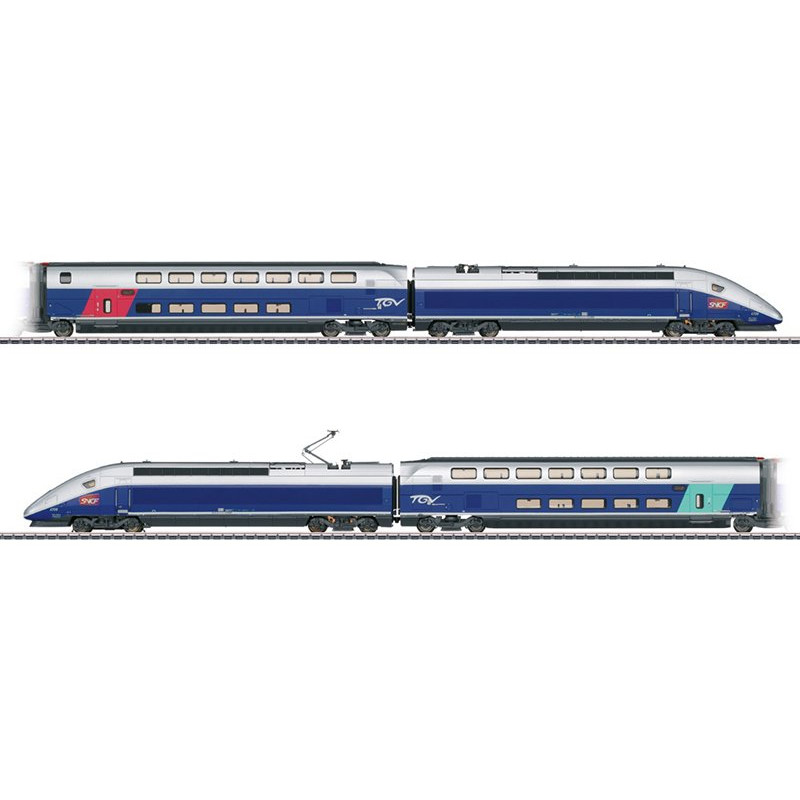 TGV Euroduplex 4 éléments digital son - SNCF ép. VI - HO 1/87 - TRIX 22381