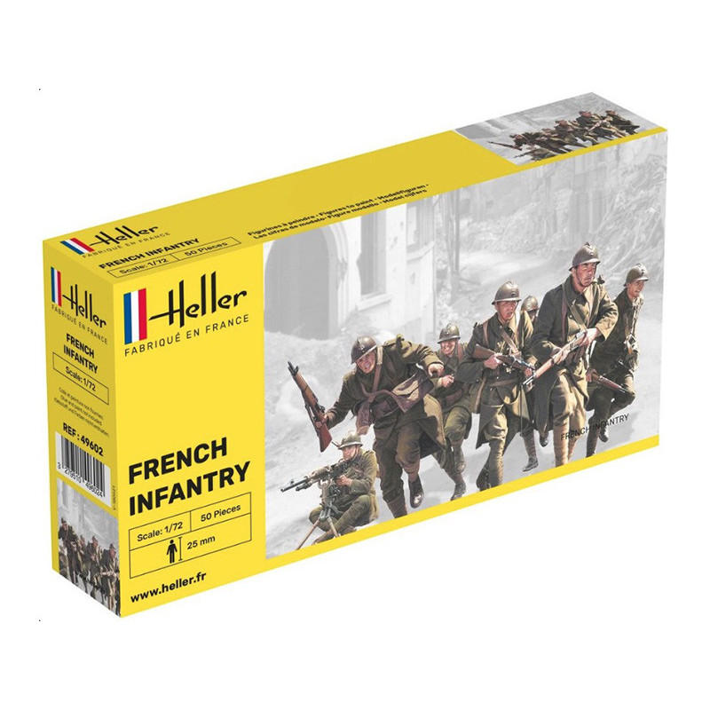 Infanterie française - échelle 1/72 - HELLER 49602
