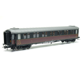 Voiture Métallisée A7 N°610, PLM Ep.II HO 1/87 - REE VB-422